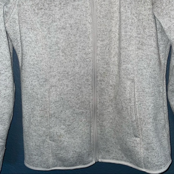 - Faded Glory jacket women’s size small 4/6 light heather gray zip fleece - Picture 5 of 10